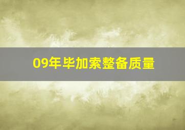 09年毕加索整备质量