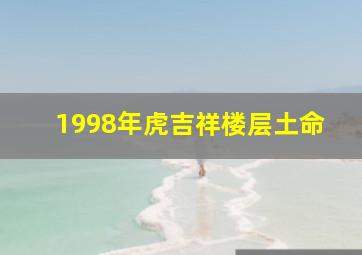 1998年虎吉祥楼层土命