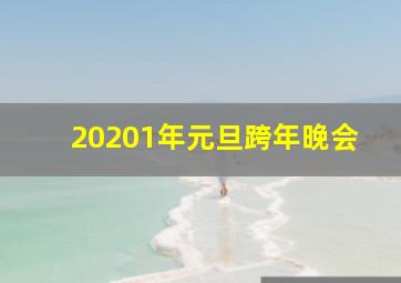 20201年元旦跨年晚会