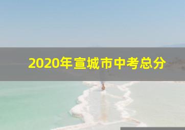 2020年宣城市中考总分