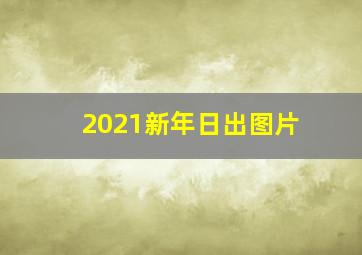 2021新年日出图片