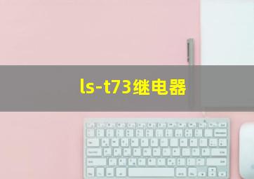 ls-t73继电器