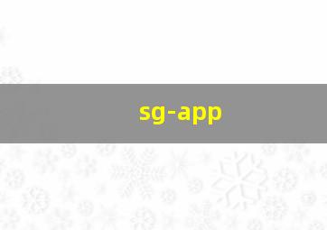 sg-app