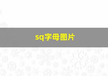 sq字母图片