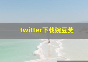 twitter下载豌豆荚