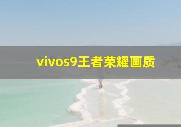 vivos9王者荣耀画质