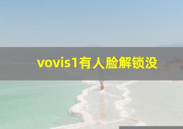 vovis1有人脸解锁没