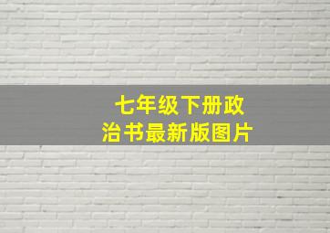 七年级下册政治书最新版图片