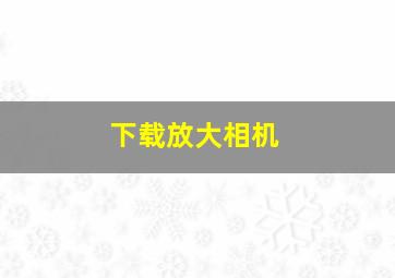 下载放大相机