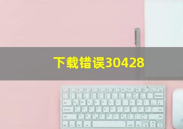 下载错误30428