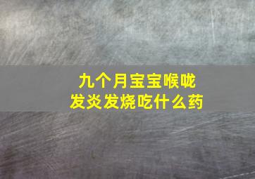 九个月宝宝喉咙发炎发烧吃什么药