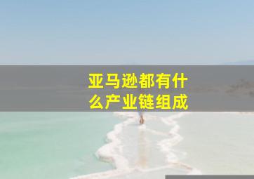 亚马逊都有什么产业链组成