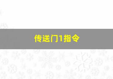 传送门1指令