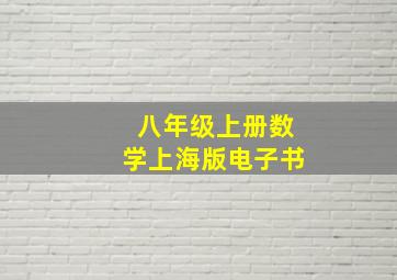 八年级上册数学上海版电子书