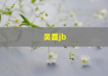 吴磊jb