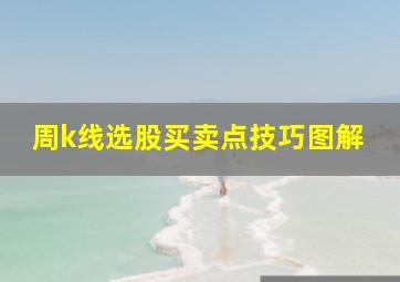 周k线选股买卖点技巧图解