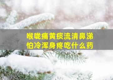 喉咙痛黄痰流清鼻涕怕冷浑身疼吃什么药