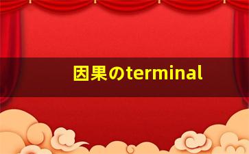 因果のterminal