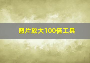 图片放大100倍工具