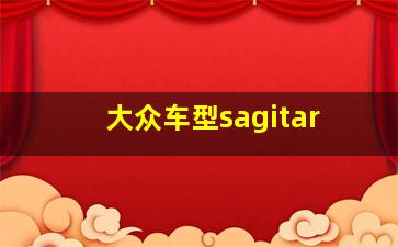 大众车型sagitar