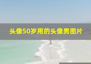 头像50岁用的头像男图片