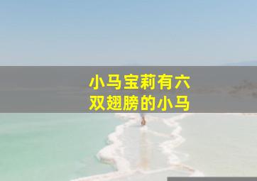 小马宝莉有六双翅膀的小马