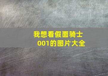 我想看假面骑士001的图片大全