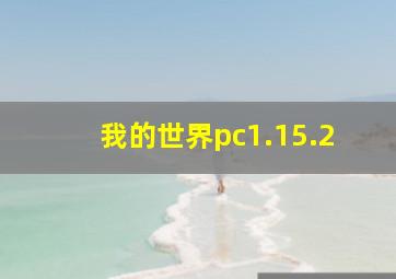 我的世界pc1.15.2