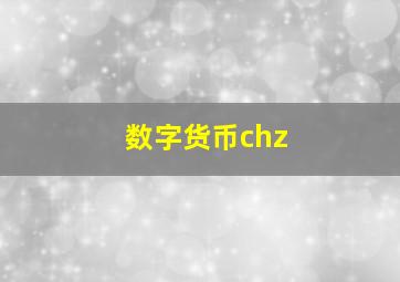 数字货币chz