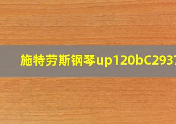 施特劳斯钢琴up120bC293766