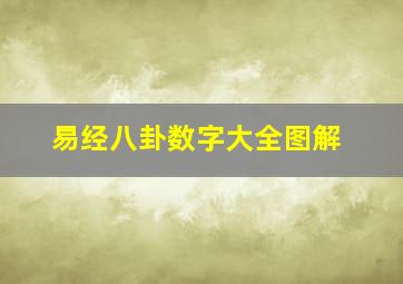 易经八卦数字大全图解