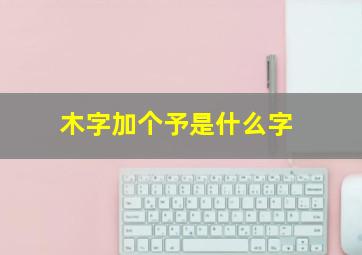 木字加个予是什么字