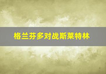 格兰芬多对战斯莱特林