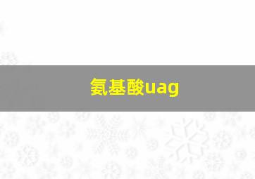 氨基酸uag