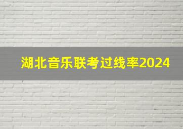 湖北音乐联考过线率2024