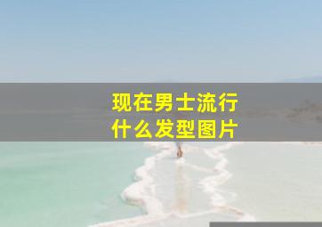 现在男士流行什么发型图片