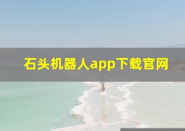 石头机器人app下载官网