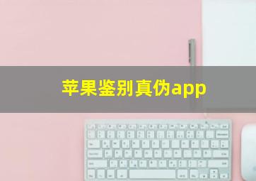 苹果鉴别真伪app