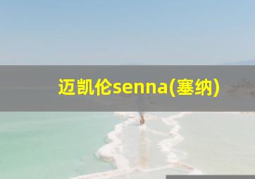 迈凯伦senna(塞纳)