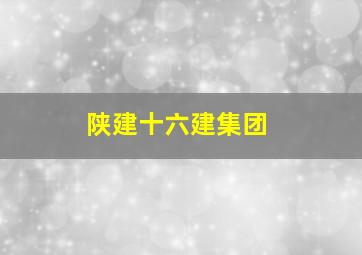 陕建十六建集团